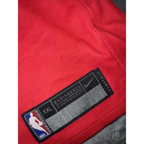 2XLT + 2 Nike NBA BLANK Reversible Practice Jersey Team Issued Red - Picture 2 of 8